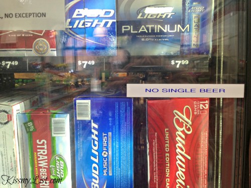 So you're saying I can't just rip open a case and grab a cold one?