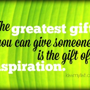 gift of inspiration