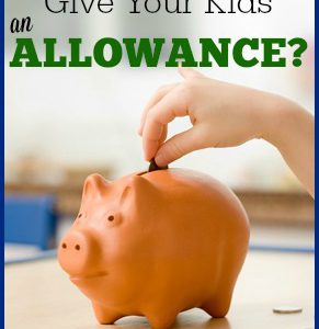 Should you give your kids an allowance?