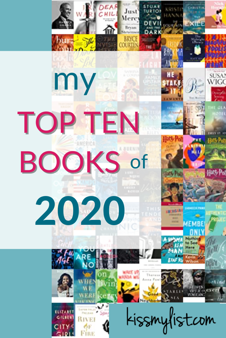 My top ten books of 2020 - Kiss my List